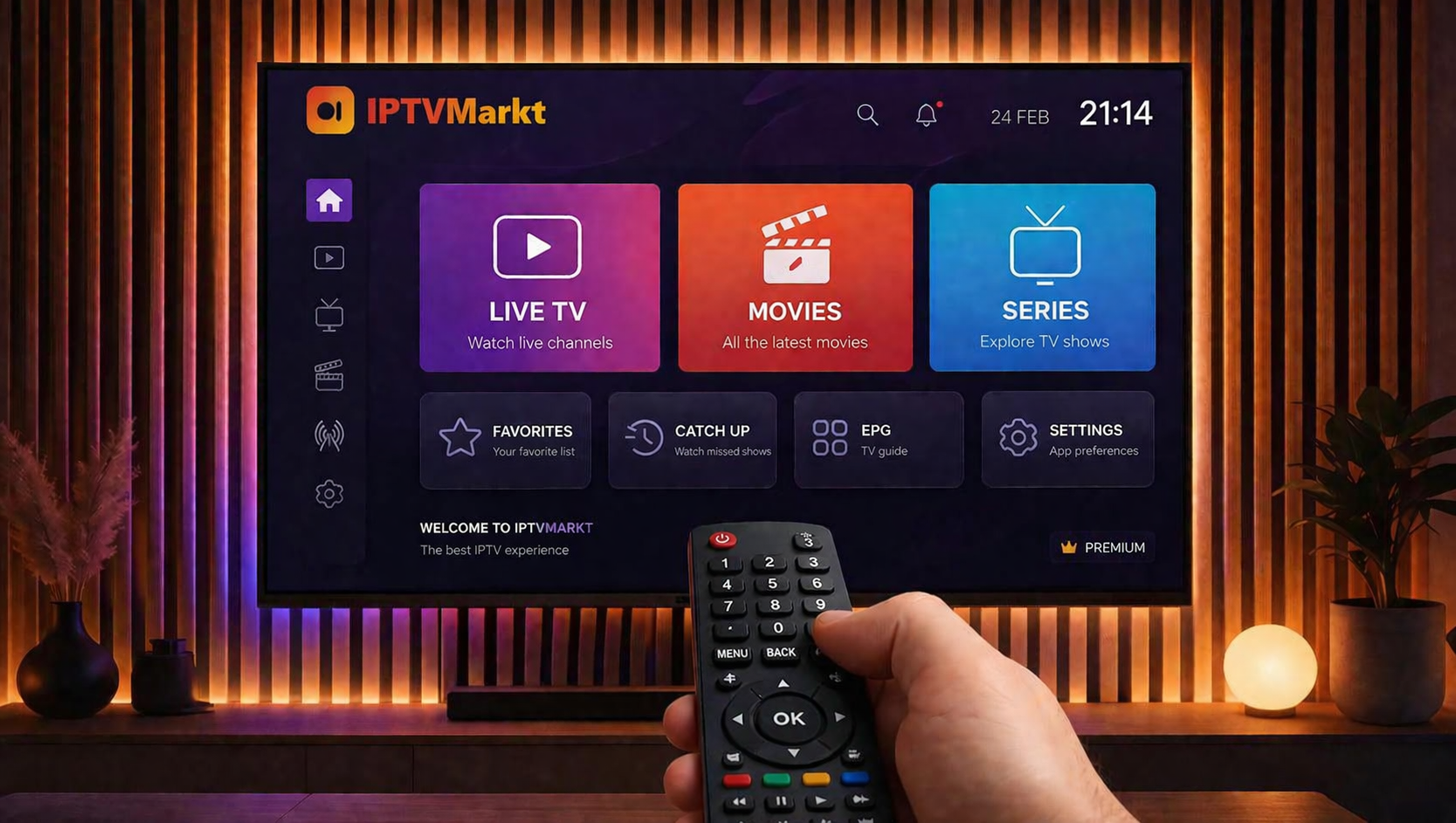 IPTV Streaming auf verschiedenen Geräten